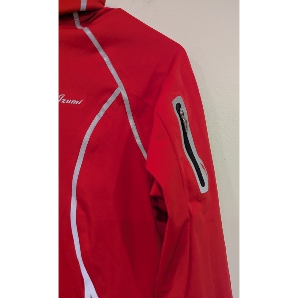 Pearl Izumi Pro Series Red Half Zip Long Sleeve Pullover Size Medium - Picture 3 of 9
